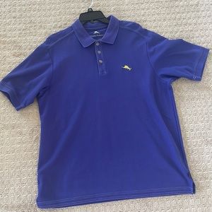 Tommy Bahama Polo Shirt Large Purple Worn once Excellent Condition
